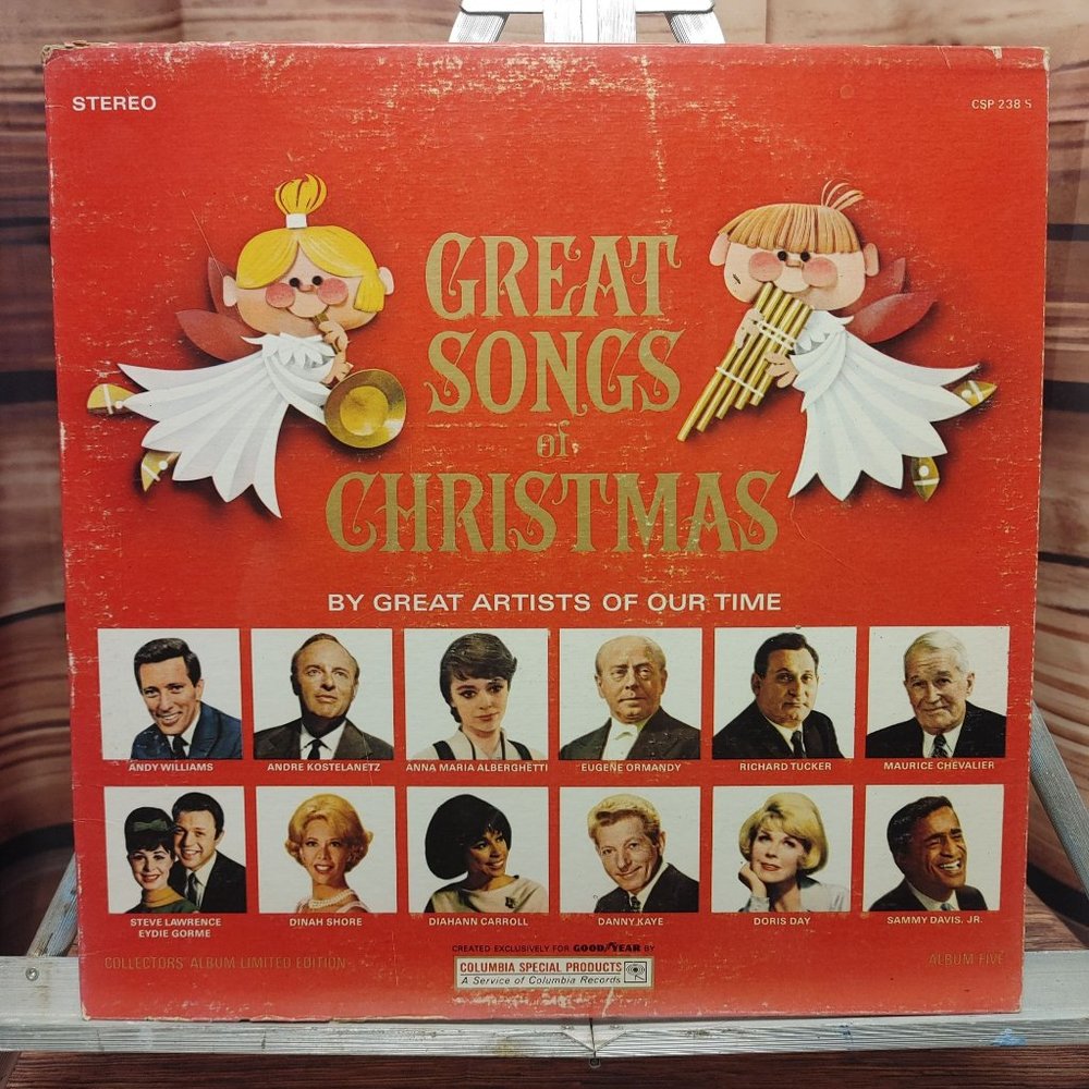 The Great Songs Of Christmas, Album Five - Various Artists Vtg Vinyl LP Record